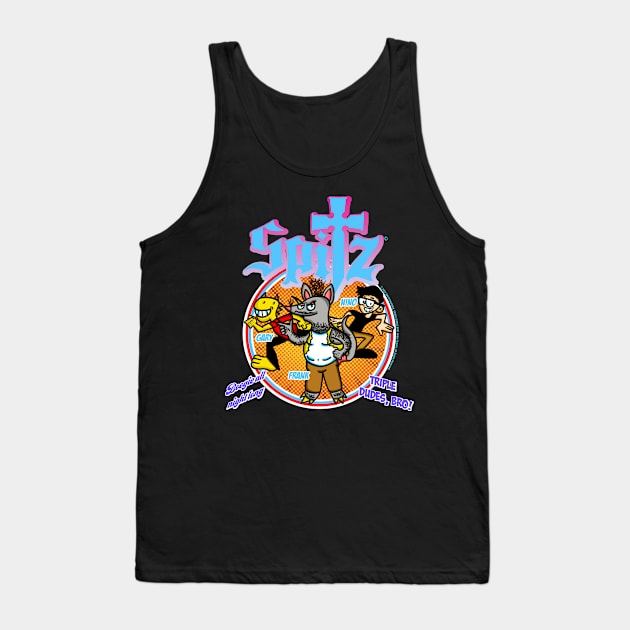 Triple Dudes, Bro! Gary, Frank, Nino Tank Top by Spitz Official Store